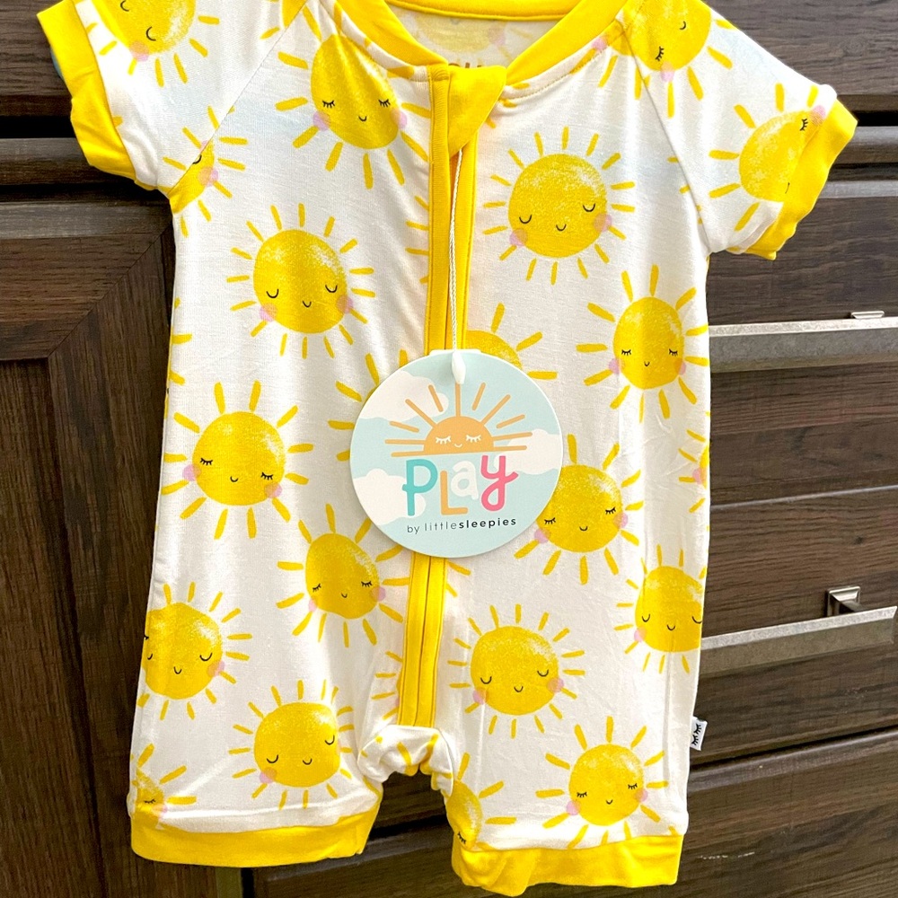 Little Sleepies Shorty Romper